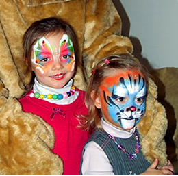 Ateliers maquillage enfants, anniversaire, carnaval